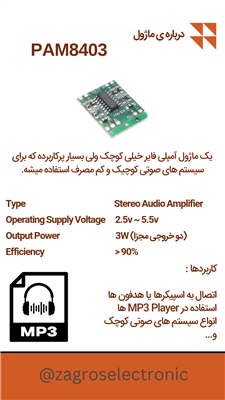 PAM8403 MODULE