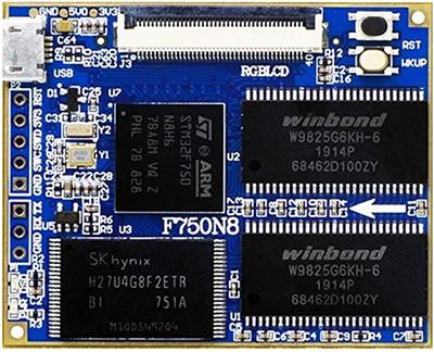 STM32F750 CORE BOARD