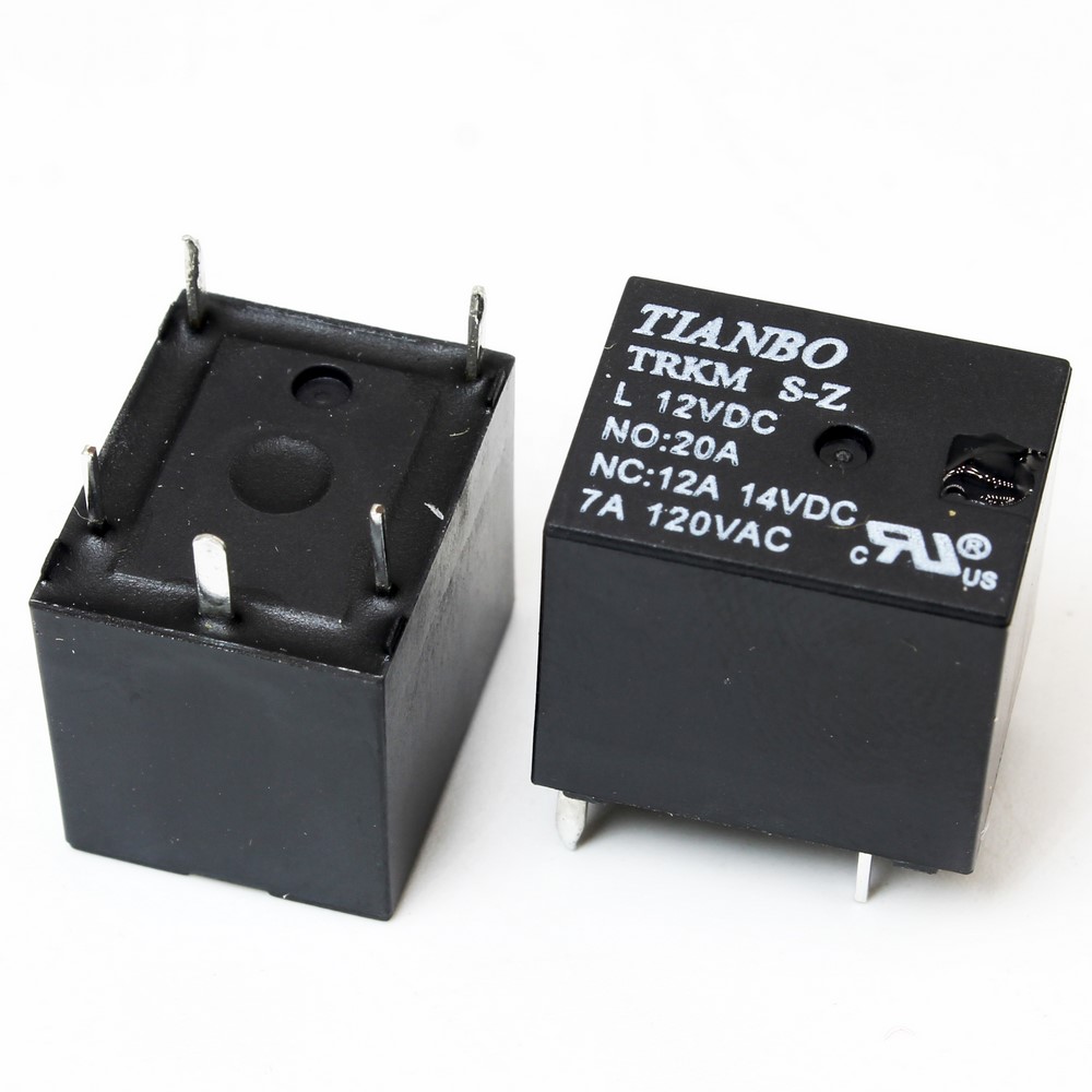 RELAY 12V 7A 1C 5PIN SMALL