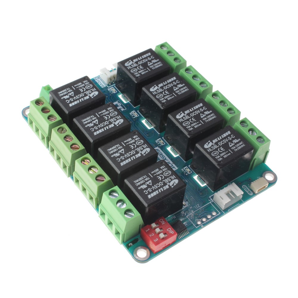 PROMAKE UNIVERSAL 8CH RELAY BOARD WITH I2C