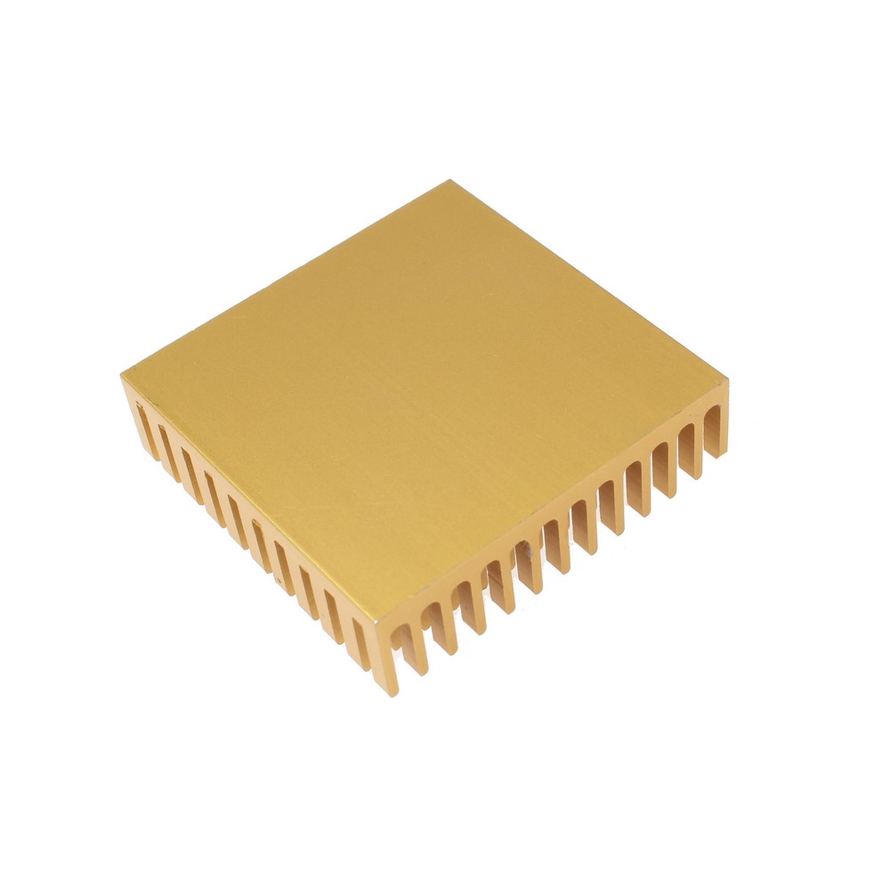 ALUMINIUM HEAT SINK 40X40X10MM