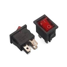 LIGHT ROCKER SWITCH 4P 2C (15*21)