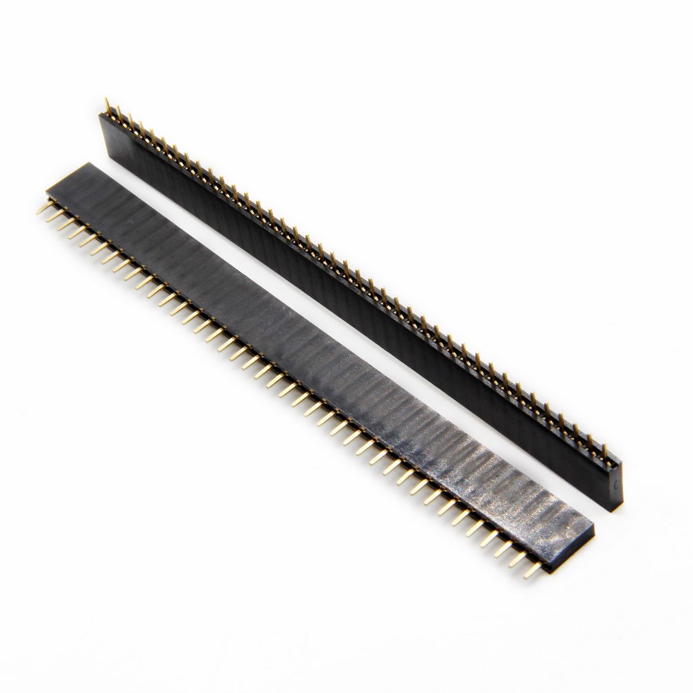 PIN HEADER 1*40 FEMALE ST 2.54MM