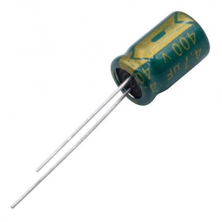 4.7UF/400V-8X12-105C-GREEN