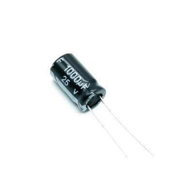 1000UF/25V-10X17-105C-BLACK