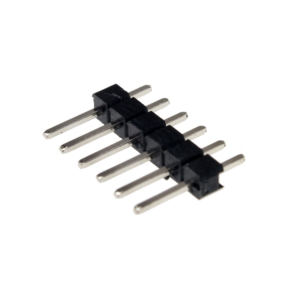 St Header Socket PIN HEADER 1*6 MALE ST 2.54MM