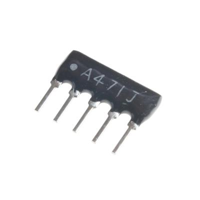 RESISTOR ARRAY 470OHMS 5PIN | A05-471JP | مقاومت اری 470 اهم 5 پین