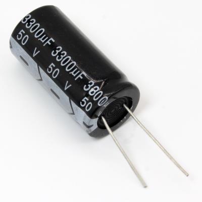 3300UF/50V-18X35-105C-BLACK | 3300UF/50V