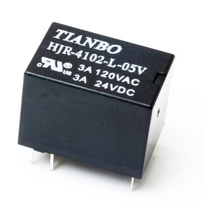 RELAY 5V 3A 1C 6PIN | HJR-4102-L-05V
