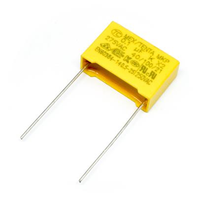 MKT CAPACITOR 100NF 275 X2 15MM | 100NF/275 X2 | خازن ام کا تی 100 نانو فاراد 275 ولت