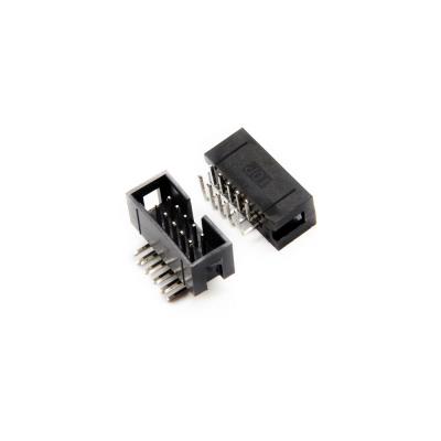 BOX HEADER 2*5 R/A | BHR-2.54-10GF-K
