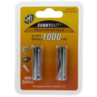 BAT 1.2V AAA ( 1000MA ) | 1.2V 1000MA