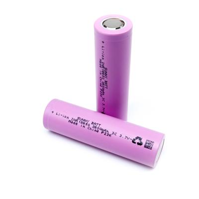 BAT 3.7V 2600MAH (18650) 3C | LI-ION ICR 18650 2600MAH 3.7V 3C