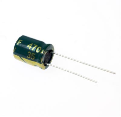 470UF/35V-10X13-105C-GREEN | LF471M1VBKJ1013VGN