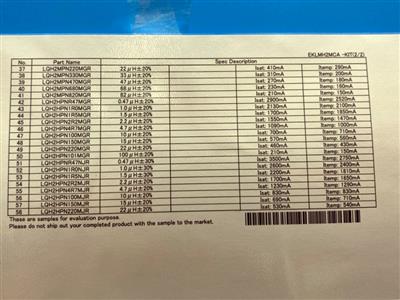 EKLMH2MCAQ-KIT | کیت سلف SMD سایز 0806-1008