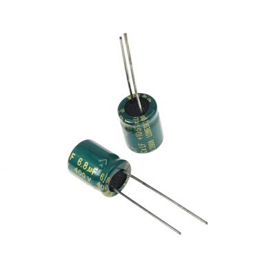 6.8UF/400V-10X13-105C-GREEN | LF6R8M2GBKJ1013VGN
