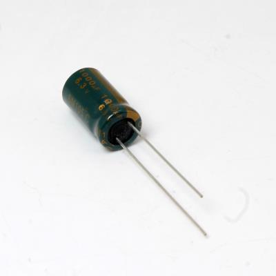 1000UF/6.3V-8X12-105C-GREEN | 1000MFD6.3V+/-20%