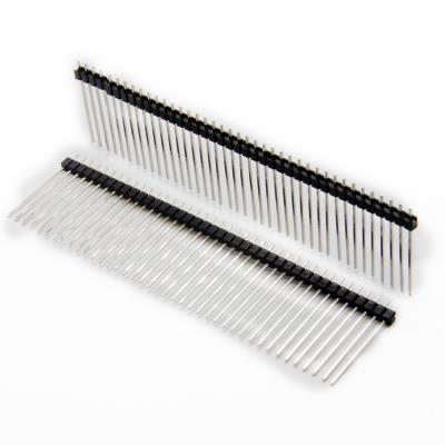 PIN HEADER 1*40 MALE 27MM ST 2.54MM | DS1021-1X40S10