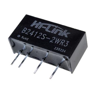 B2412S-2WR3 | مبدل DC به DC ایزوله 24 ولت به 12 ولت 2 وات