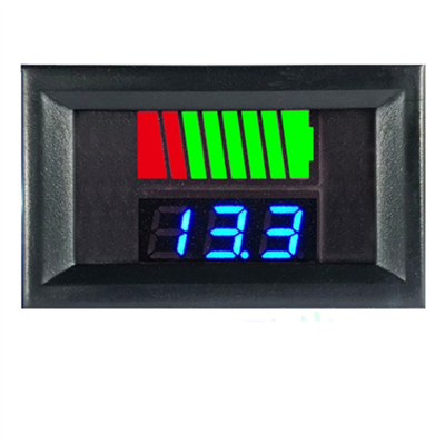 LEVEL BATERY 12-60V | TESTER BATERY 12-60V | ماژول نمایشگر سطح شارژ باتری 60-12 ولت