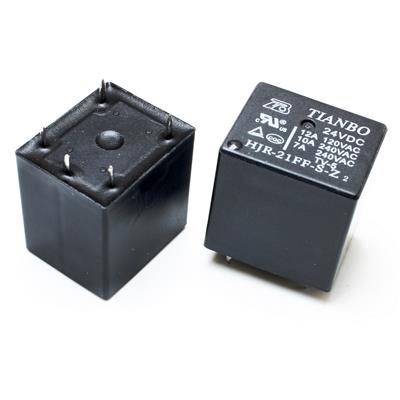 RELAY 24V 12A 1C 5PIN | HJR-21FF-S-Z-24VDC