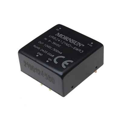URB2412YMD-6WR3 | مبدل DC به DC ایزوله 24 ولت به 12 ولت 6 وات