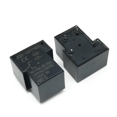 RELAY 12V 20A 1C 4PIN COPPER T | JQX-15F(T90) | رله مدل تی 12 ولت 20 آمپر 1 کنتاکت 4 پایه HKF