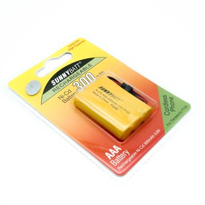 BAT 3.6V 300MAH (P102) | NI-CD AAA 300MAH 3.6V P102