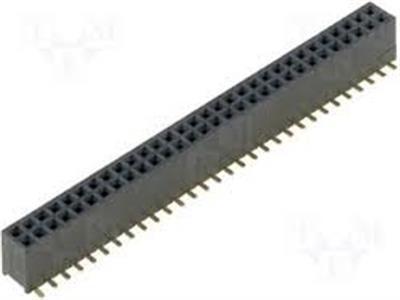 PIN HEADER 2*40 FEMALE 2.54MM SMD | پین هدر