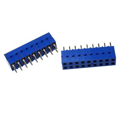 PIN HEADER 2*9 FEMALE 2.54MM | 76342-309 | پین هدر 2*9 مادگی صاف 2.54 میلی متر