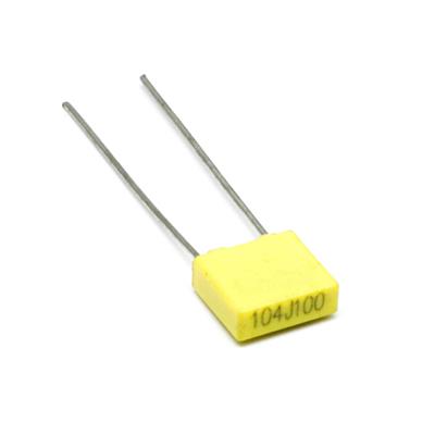 MKT CAPACITOR 100NF 100V 5MM | 104J100 | خازن ام کا تی 100 نانو فاراد 100 ولت