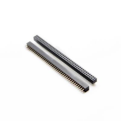 PIN HEADER 2*40 FEMALE ST 2MM | PBD-2.00-2X40GF