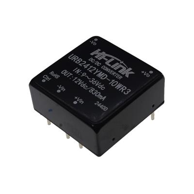 URB2412YMD-10WR3 | مبدل DC به DC ایزوله 24 ولت به 12 ولت 10 وات
