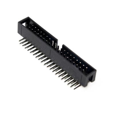 BOX HEADER 2*20 R/A | BHR-2.54-40GF-K