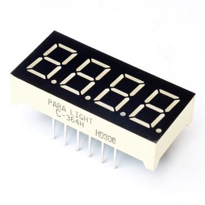 CC 7-SEG 4-DIGIT 13X32 R | C-364H