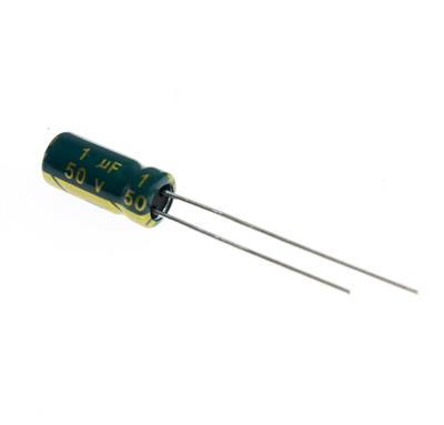 1UF/50V-5X11-105C-GREEN | LF010M1HBKJ0511VGN
