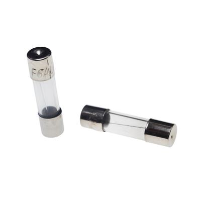 FUSE 5*20F6A | 5*20MM-6A250V | فیوز شیشه ای 6 آمپر 250 ولت سایز 5x20mm