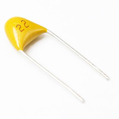 22PF/50V/10%  5MM | CT4-0805B220K500