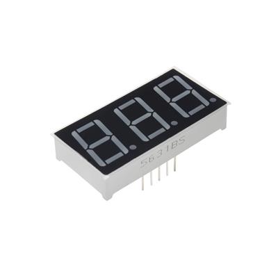 CA 7-SEG 3-DIGIT 19X37 R | CL5631BH