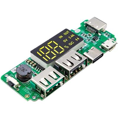 POWER BANK H961 | ماژول پاور بانک با دو خروجی دارای نمایشگر مدل H961-U