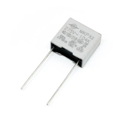 MKT CAPACITOR 100NF 275 X2 10MM | 100NF/275 X2 | خازن ام کا تی 100 نانو فاراد 275 ولت