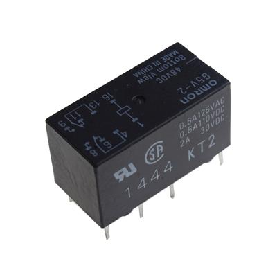 G5V-2-DC48 | رله مخابراتی 48 ولت 2 آمپر 2 کنتاکت 