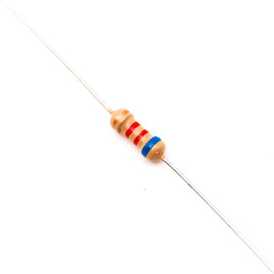 RESISTOR 6.2KOHMS 1/4W BULK | CF1/4W-6.2KOHM-J-TR | مقاومت 6/2 کیلو اهم 1/4 وات 5 درصد