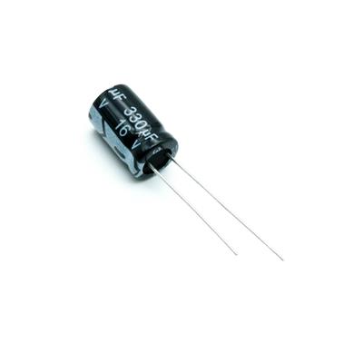 330UF/16V-8X12-105C-BLACK