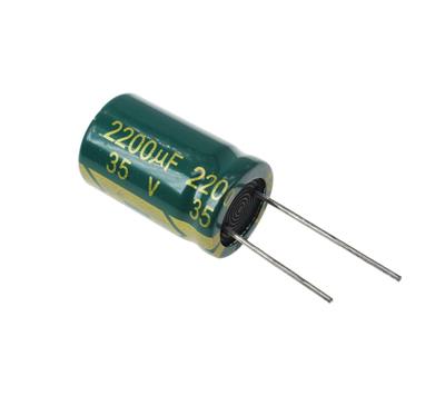2200UF/35V-16X25-105C-BLACK | 2200UF/35V-13X25-105C-BLACK