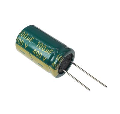 100UF/400V-18X32-105C-GREEN | LF101M2GBKJ1830VGN