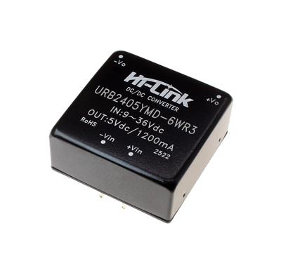URB2405YMD-6WR3 | مبدل dc به dc ایزوله 9 تا 36 ولت به 5 ولت 6 وات