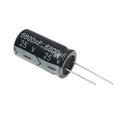 6800UF/25V-16X30-105C-BLACK | KM682M1EBKJ1630VBK