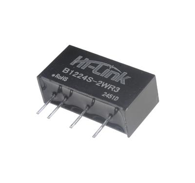 B1224S-2WR3 | مبدل dc به dc ایزوله 12 ولت به 24 ولت 2 وات