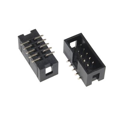 BOX HEADER 2*5 ST SMD | BHT-2.54-10GF-K